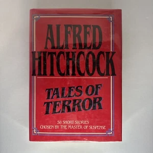ALFRED HITCHCOCK TALES OF TERROR 58 SHORT STORIES Hardcover 1986- Used Good - Picture 1 of 11