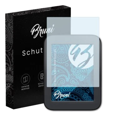 Bruni 2x Folie für Barnes & Noble NOOK GlowLight Schutzfolie Displayschutzfolie - Bild 1 von 4