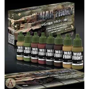 German Vehicles Camo - Scale 75 - Set Colore Warfront Colori Acrilici - Foto 1 di 3