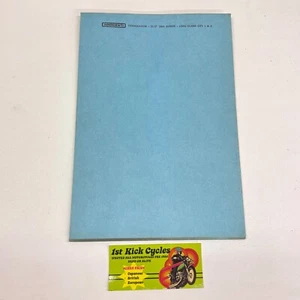 Vintage 60's or 70's Innocenti Dealership Blue Envelope Scooter Lambretta - Picture 1 of 2