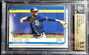 FERNANDO TATIS JR 2019 Topps All-Star Game #410 Silver Stamp Foil SP BGS 9.5 GEM - Picture 1 of 3