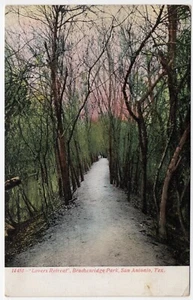 Lovers Retreat Brackenridge Park, San Antonio, Texas - postcard - Picture 1 of 2