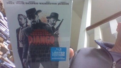 DJANGO UNCHAINED - USA IMPORT Region A BLU RAY STEELBOOK - NEW & SEALED - Image 1 of 2