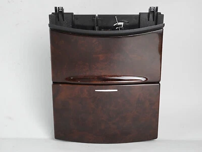 2010 - 2013 Mercedes Benz S Class S400 Hybrid W221 Ashtray Cup Holder Wood Trim Foto 1 de 4