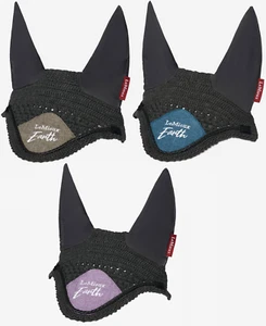 LeMieux Earth Collection Fly Hood Eco Crochet Veil Ear Net Moss/Ocean/Thistle - Picture 1 of 9