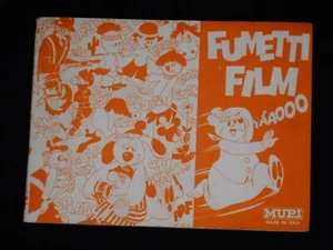 ***FUMETTI FILM MUPI*** 84 DIAPOSITIVE CON RACCOGLITORE PER PROIETTORE MUPI 1970 - Imagen 1 de 2