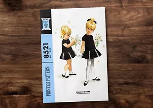 McCall’s 8521 - Modern Dress Styles - Child Kids - *REPRODUCTION* 2, 3, 4, 5, 6, - Picture 1 of 4