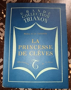 Mme DE LA FAYETTE LA PRINCESSE DE CLEVES ILLUSTRE AQUARELLES CAHOUT 1931 TRIANON - Picture 1 of 4