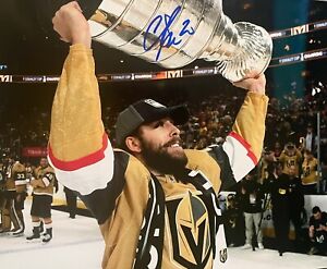Chandler Stephenson Signed Vegas Golden Knights Stanley Cup 8x10 Photo