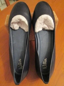 WITTNER JUNIO hidden wedge ballet flat, navy, 41, BWOT - Picture 1 of 11