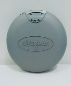 DISCGEAR 22-Disc Discus CD DVD Game Holder Hard-Shell Storage Case Gray