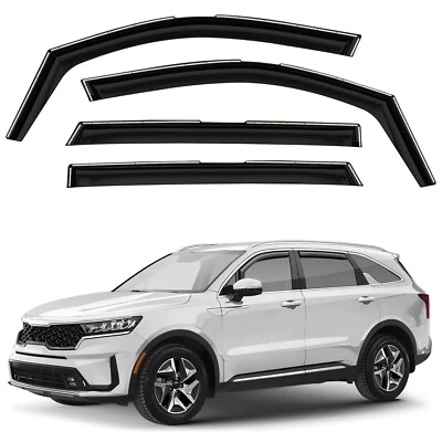 Parasoles de lluvia protectores de viento para Kia Sorento 2021-2025 Foto 1 de 4