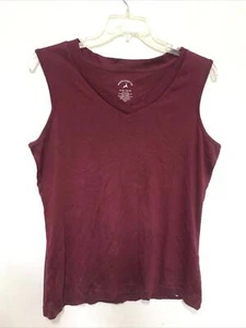 Camiseta Ciervo Blanca Mujer Talla XL Roja Sin Mangas - Imagen 1 de 6