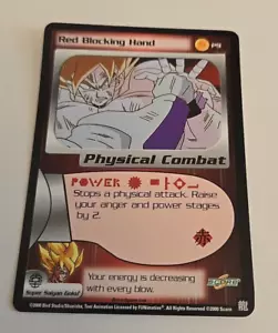 2001 Dragon Ball Z DBZ CCG TCG P9 Red Blocking Hand Frieza Saga Promo Card Nm - Picture 1 of 5