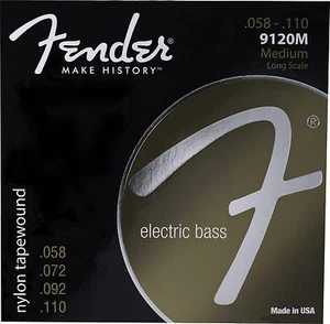 Genuine Fender� 9120M Nylon Tapewound Bass Strings, Set of 4 073-9120-406 - Picture 1 of 1