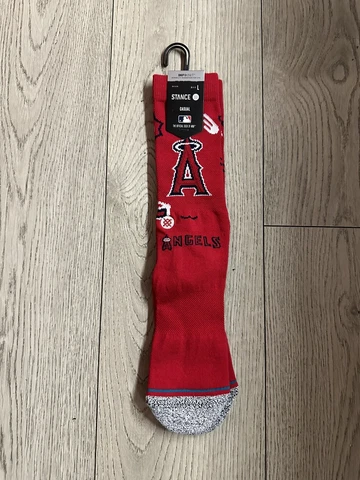 Stance Los Angeles Angels Landmark Socks Large Sizes 9-13 Cover