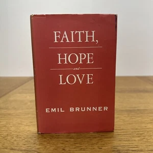 Glaube, Hoffnung und Liebe Emil Brunner Westminster Press 1956 Hardcover Schutzumschlag - Bild 1 von 17