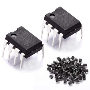 100 Pcs Ic Dip Lm358 Lm358 Dip Lm358n Operational Amplifier Dual Opamp pack Of - Picture 1 of 3