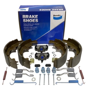 Fits Jeep Wrangler TJ Rear Brake Shoe Drum Overhaul Kit - Bild 1 von 3