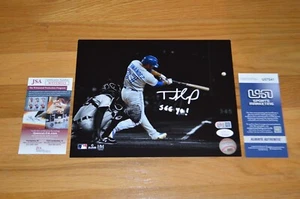 Teoscar Hernandez Autographed 8x10 MLB Color Photo with JSA COA ~ DODGERS - Picture 1 of 6