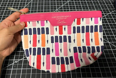 Bolsa de cosméticos Estee Lauder lápiz labial con cremallera/nueva sin etiquetas Foto 1 de 4