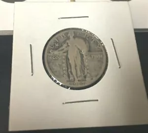 1927-D Standing Liberty Quarter 90% Silver 1927 D Inventory #515 Low Mintage - Picture 1 of 2
