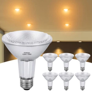 2/4/6 PACK PAR38 PAR30 PAR20 Halogen Light Bulb Lighting Bulb 2800K Warm White - Picture 1 of 155