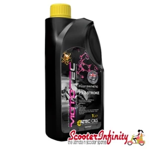 Aceite dos tiempos MOTOTEC FS (totalmente sintético) (2 tiempos) 1 L *100% sintético* - Imagen 1 de 1