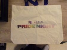 2023-2024 NEW YORK RANGERS PRIDE NIGHT DELTA GIVE AWAY TOTE BAG