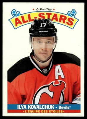 2012-13 O-Pee-Chee All Stars Ilya Kovalchuk New Jersey Devils #200 - Image 1 of 2