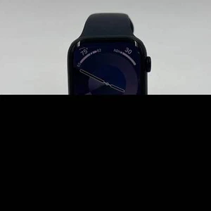 Desbloqueado Apple Watch Serie 8 45MM Negro Aluminio Negro Correa Deportiva MNVL3LL/A - Imagen 1 de 5