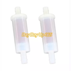 2x 3/8" Inline Fuel Filter For Mercury Outboard Johnson Evinrude 802128A1 398319 - Picture 1 of 6
