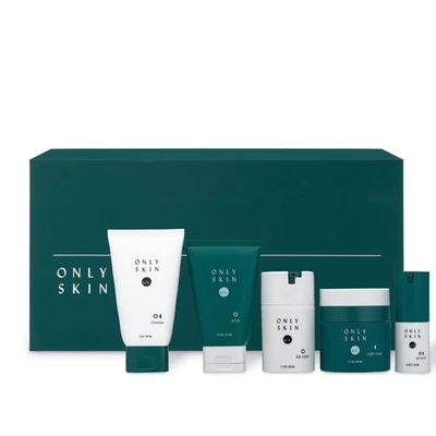 Kit de Cuidado de la Piel Premium, Kit de 5 Piezas Incluye: Limpiador Facial, Exfoliante Scr... Foto 1 de 4