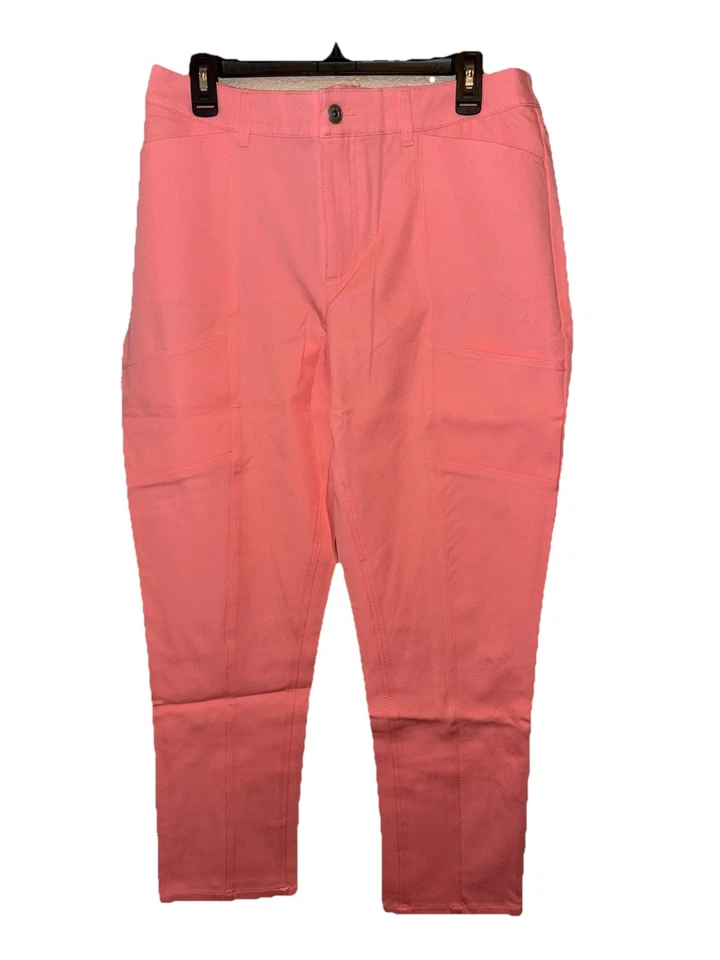 Pantalones cargo Denim & Co. Coral talla 14 nuevos sin etiquetas Foto 1 de 4