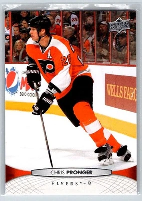 2011-12 Upper Deck Series 1 #62 Chris Pronger Philadelphia Flyers - Image 1 of 2