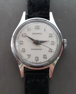 VINTAGE DAMEN ARMBANDUHR CHROMATISCH SILBER 17 JEWELS SWISS MADE ~ HANDAUFZUG - Bild 1 von 5