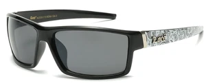 Locs Hardcore Fashion Black Lowrider Design Shades Sunglasses 91172 - Picture 1 of 5