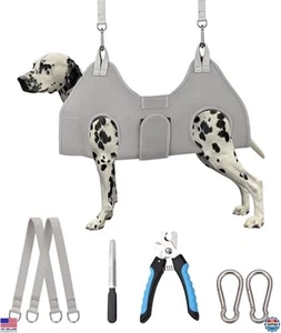 XX-Large Dog Grooming Hammock Sling for Nail Trimming & Restraint Holder - Picture 1 of 6
