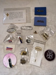 Konvolut 14 Avon Pins + Button und Patch - Bild 1 von 19