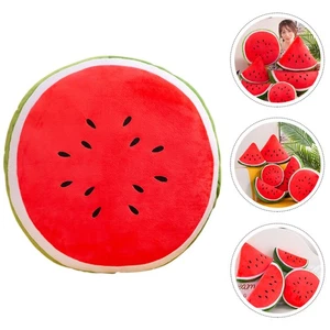 Simuliertes Wassermelonenweichkissen Kind Wassermelonen-Sitzkissen Fruchtkissen - Bild 1 von 12