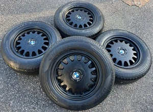 4 ORIGINAL ALU SOMMERRÄDER BMW 7ER REIHE E38 215/65R16 98H FREIHAUS - Bild 1 von 12