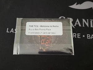 Flesh & Blood TCG Welcome To Rathe Buy-a-Box Paquete Promocional Sellado (4X Lámina Fría) - Imagen 1 de 3