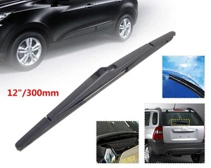 12" Hybrid 3 Section Rear Windshield Window Rain Blade Wiper fit for Kia Hyundai - Picture 1 of 7