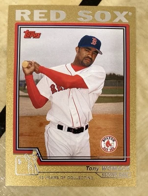 2004 Topps Gold  Tony Womack  /2004 Red Sox - Image 1 of 2