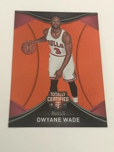 DWYANE WADE 16/17 PANINI TOTALLY CERTIFIED ORANGE #5 25/60 - Picture 1 of 2