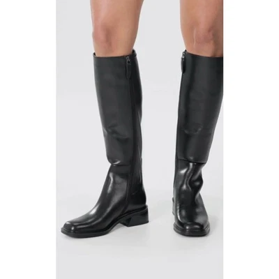 Franco Sarto Women's 11M Black Merina Knee High Riding Boots Equestrian LM1-42 - Image 1 of 4