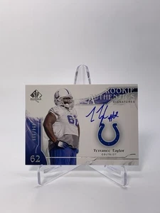 Terrance Taylor 2009 SP Authentic Rookie Authentic Signatures /999 RC #364 - Picture 1 of 2