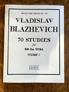 70 Studies Vol.1, Tuba - Vladislav Blazhevich - Picture 1 of 1
