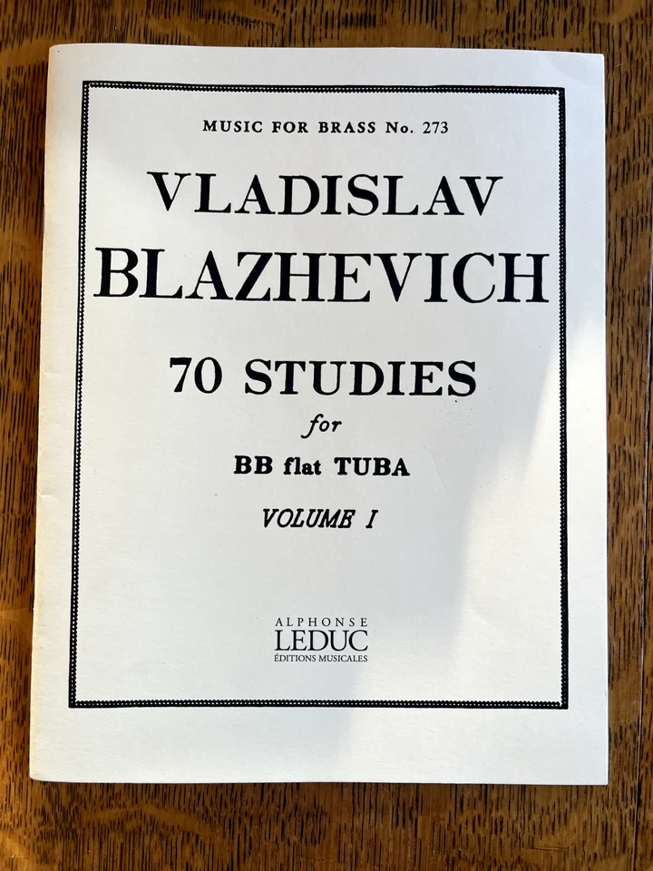 70 Studies Vol.1, Tuba - Vladislav Blazhevich - Image 1 of 1