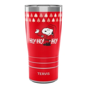 Traveler Peanuts - Ho Ho Ho Christmas Triple Insulated Tumbler Travel Cup Kee... - Picture 1 of 8